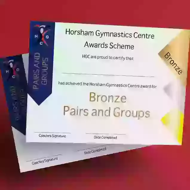 HGC Award Pairs & Groups Bronze Certificate & Medal